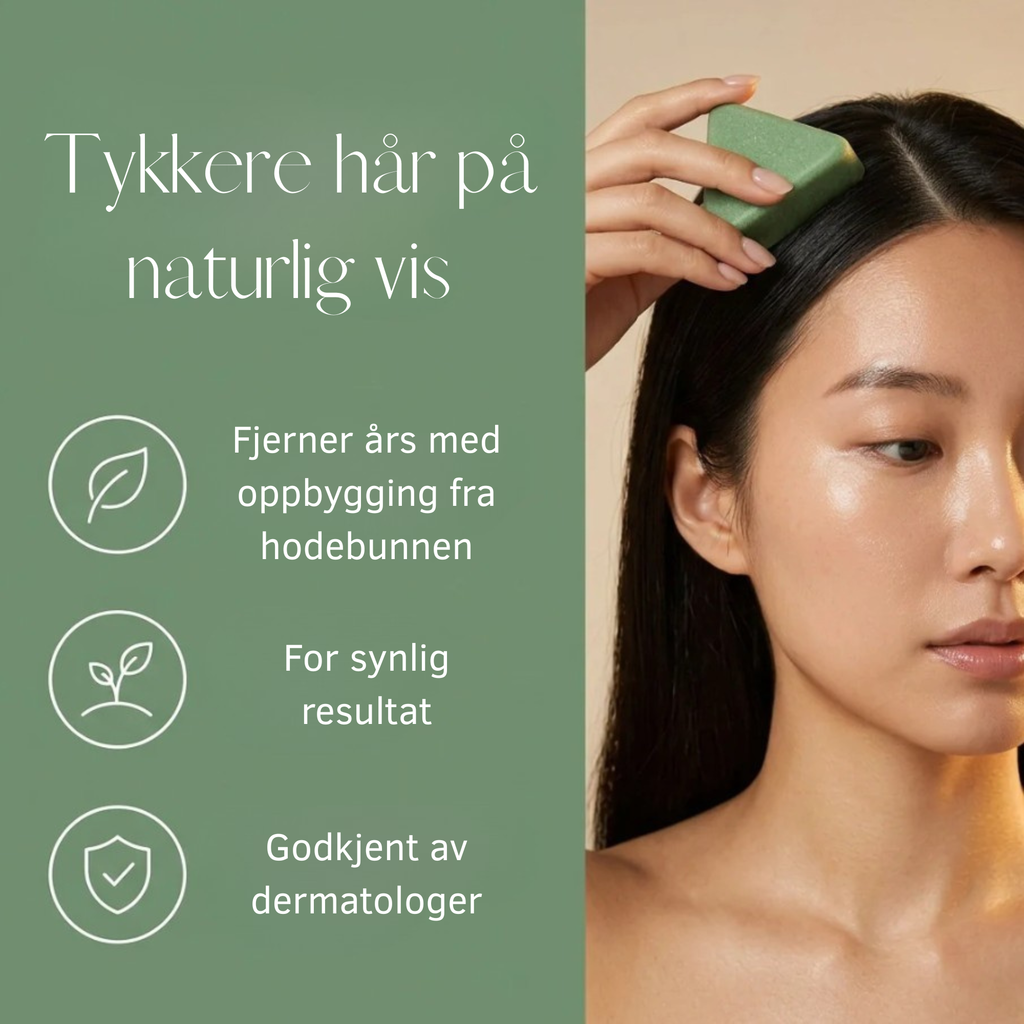 Håndlavet urtebaseret shampoobar