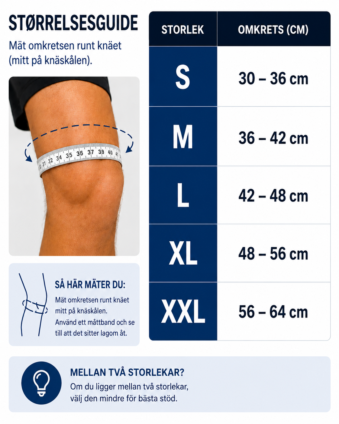 KneeRelief- Premium Knestøtte