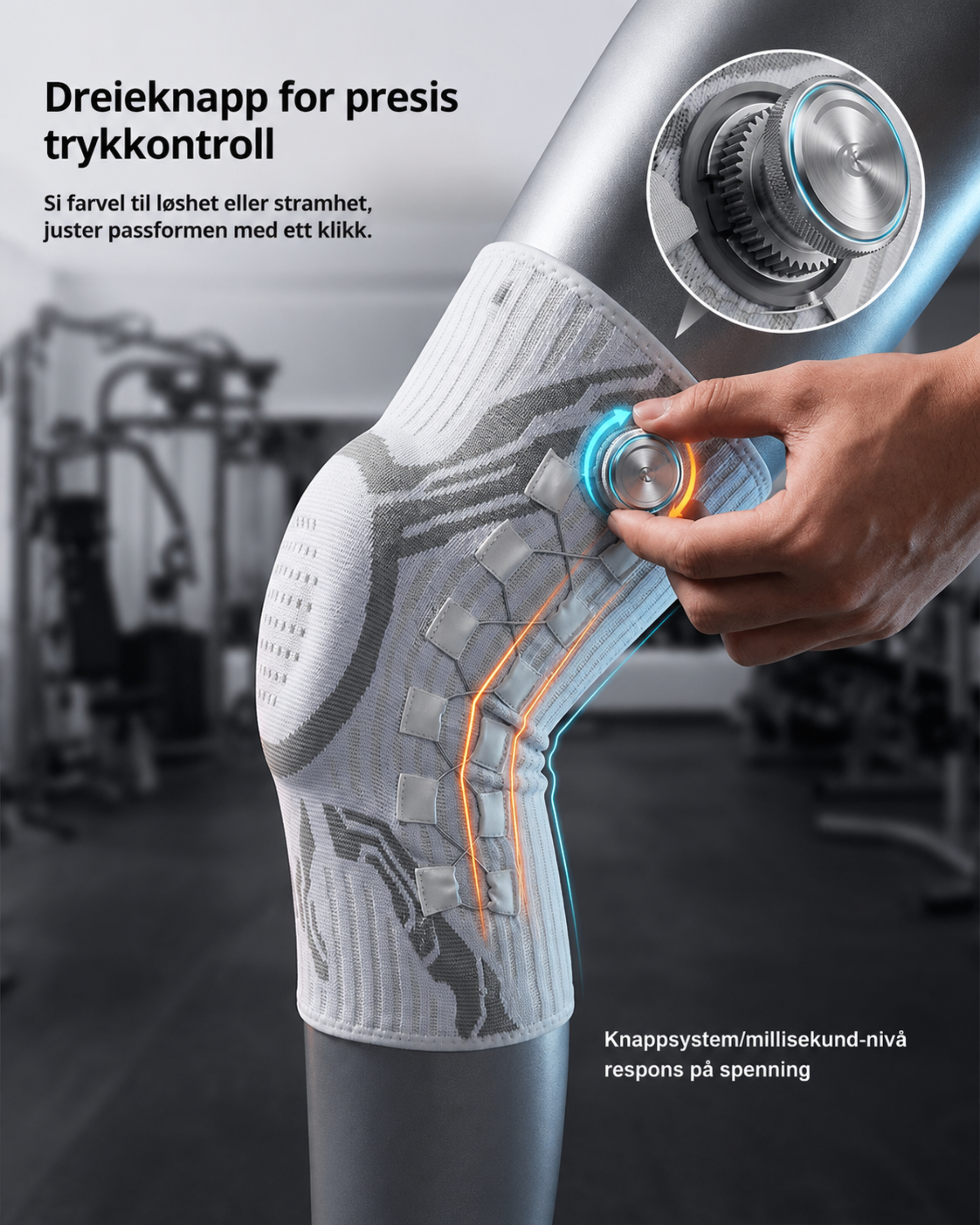 KneeRelief- Premium Knestøtte