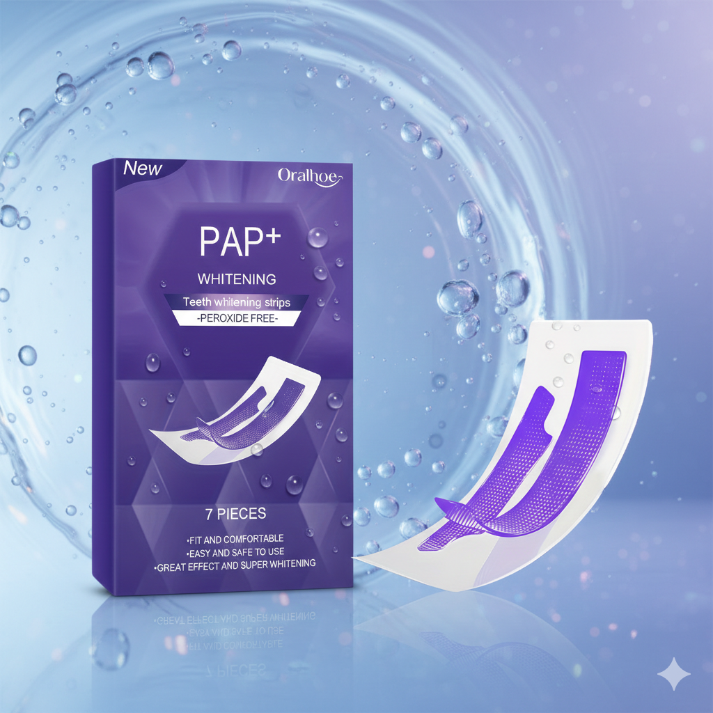PAP+ Whitening Tannblekestrimler