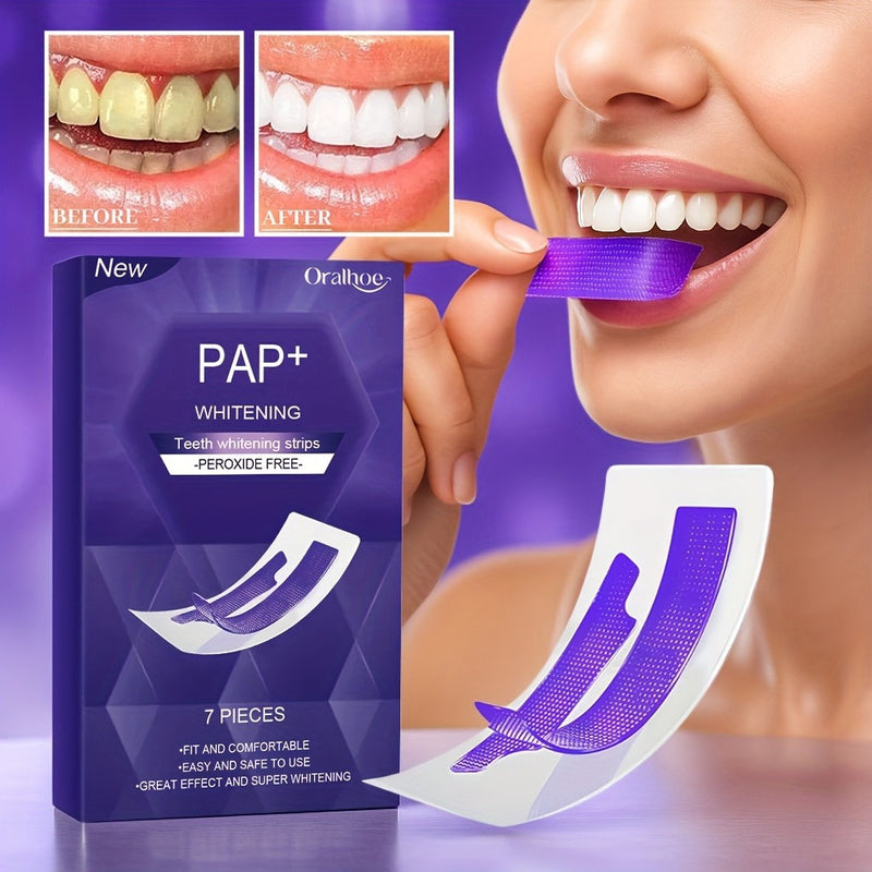 PAP+ Whitening Tannblekestrimler