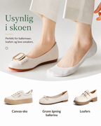 Silkesteg - Usynlige Komfortsokker
